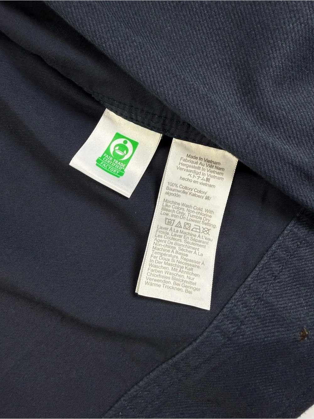 NWOT J. Crew Twill Station Jacket Navy Men’s Medium